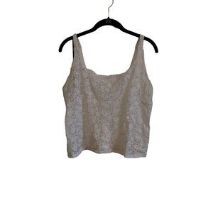 Delicates White‎ Lace Cami top